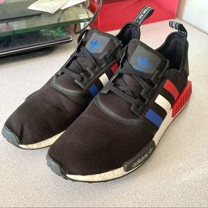 Adidas NMD R1 PK Black Red White Blue Multicolored LHG 029003